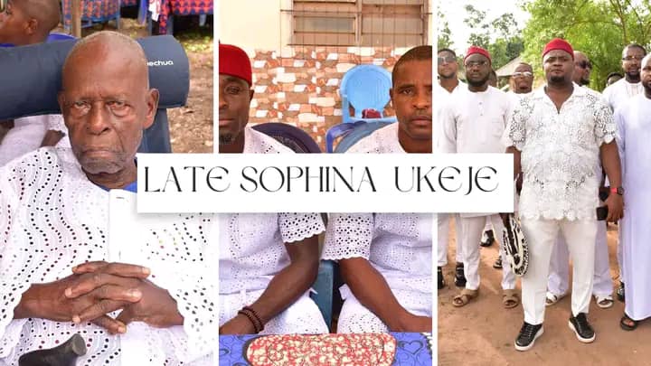 Burial Ceremony of Late Sophina Nwizuokwu Ukeje of Achina