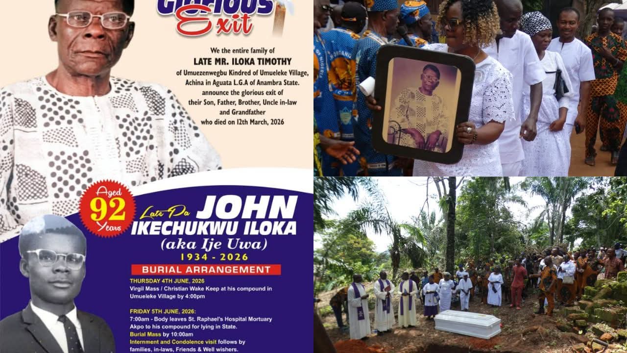 Late Pa John Iloka Burial Ceremony now on Brainpower