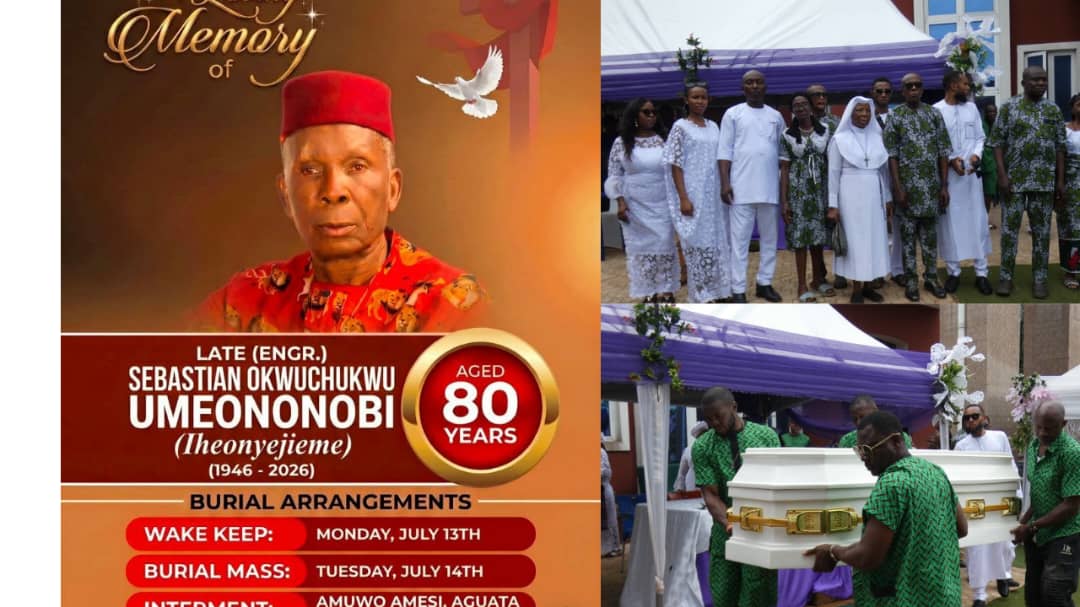 Late Engr Sebastian Umeononobi of Amesi Burial Ceremony
